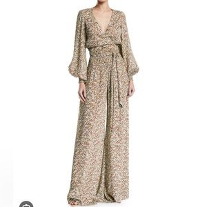 Alexis Esperanza Floral Crepe Jumpsuit. Size S. Excellent condition.
